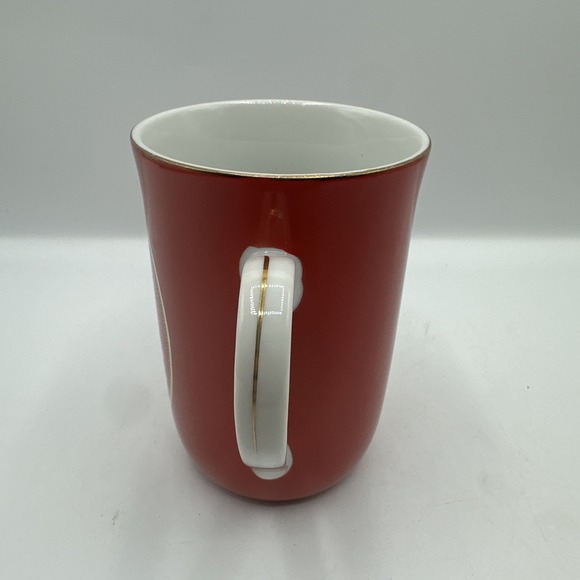 Otagiri Holiday Coffee Mug Gibson Greeting Christmas Tree Cup Japan‎ Vintage - Picture 2 of 7